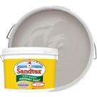 Sandtex Microseal Ultra Smooth Weatherproof Masonry 15 Year Exterior Wall Paint - Plymouth Grey - 10