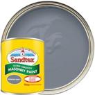 Sandtex Microseal Ultra Smooth Weatherproof Masonry 15 Year Exterior Wall Paint - Vermont Grey - 150ml