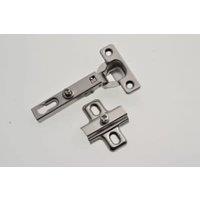 Wickes Concealed 95 Nickel Plated Slide On Hinge - 26mm - Pack of 10