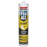 Soudal Fix ALL Turbo Hybrid Adhesive - 290ml