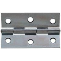 Wickes Zinc Plated Butt Hinge - 76mm - Pack of 2