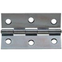 Wickes Zinc Plated Butt Hinge - 76mm - Pack of 20