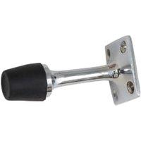 Wickes Projection Chrome Door Stop - 75mm