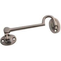 Wickes Satin Nickel Cabin Hook - 150mm