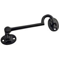 Wickes Black Cabin Hook - 150mm