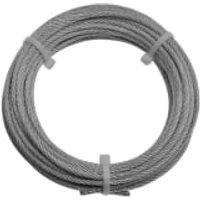 Wickes Galvanised Steel Wire Rope - 4mm x 10m