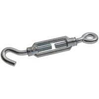 Wickes Bright Zinc Plated Turnbuckle Hook & Eye - 8mm