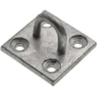 Wickes Galvanised Staple On Plate - 50 x 50mm