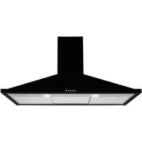 Leisure H102PK 100cm Chimney Cooker Hood - Black
