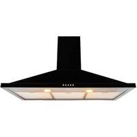 Leisure H92PK 90cm Chimney Cooker Hood - Black