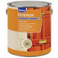 Wickes Exterior Satin Varnish - Clear - 750ml