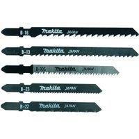 Makita A-86898 Jigsaw Blades Mixed Purpose - Pack of 5