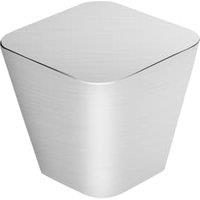 Wickes Brushed Nickel Tapered Square Cabinet Knob - 30mm - Pack of 2