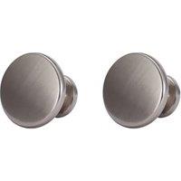 Wickes Victorian Brushed Nickel Cabinet Knob - 30mm - Pack of 6