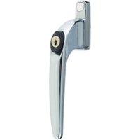 Yale PVC Window Handle - Chrome