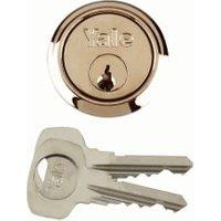 Yale P-1109-PB Replacement Cylinder Lock - Brass