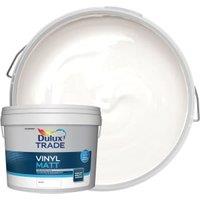 Dulux Trade Vinyl Matt Emulsion Paint - White - 10L