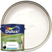 Dulux Easycare Kitchen Matt Emulsion Paint - Pure Brilliant White - 2.5L