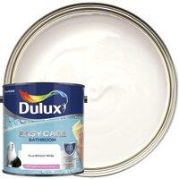 Dulux Easycare Bathroom Soft Sheen Emulsion Paint - Pure Brilliant White - 2.5L