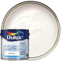 Dulux Light+ Space Matt Emulsion Paint - Absolute White - 2.5L