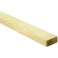 Wickes Treated Sawn Timber - 22 x 47 x 1800mm