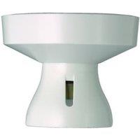 MK Straight Batten Lamp Holder - White