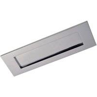 Wickes Chrome Letter Plate - 308 x 96mm