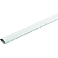 TTE White Oval Conduit - 20 x 2000mm