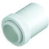 TTE White Male Conduit Adaptor - 20mm - Pack of 2