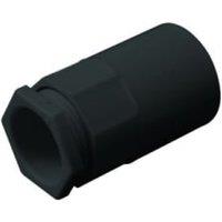 TTE Black Female Conduit Adaptor - 20mm - Pack of 2