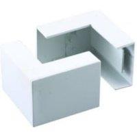 TTE White Outside Angle Mini Trunking - 38 x 16mm - Pack of 2