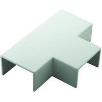 TTE White Flat Tee Mini Trunking - 38 x 25mm