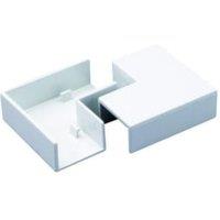 TTE White Flat Angle Mini Trunking - 38 x 25mm - Pack of 2