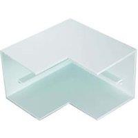 TTE White Outside Angle Maxi Trunking - 50mm x 50mm - Pack of 2