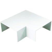 TTE White Flat Angle Maxi Trunking - 100 x 50mm - Pack of 2