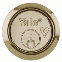 Yale X5 Kitemarked 1 Star Replacement Rim Cylinder Lock - Polished Brass