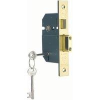 Yale P-M560-PB-67 Brass 5 Lever Sashlock - 64mm