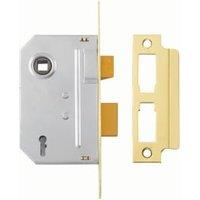 Yale P-M246-PB-63 Brass 2 Lever Sashlock - 64mm