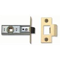 Yale Brass Tubular Door Latch - 64mm