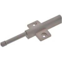 Wickes Grey Bumper Cross Mount Push Door Latch - 40mm - Pack of 5