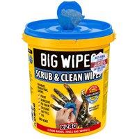 Big Wipes Scrub & Clean - Trade Bucket of 240