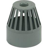 FloPlast Grey Soil Pipe Vent Terminal - 110mm
