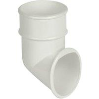 FloPlast 68mm White Round Downpipe Shoe