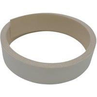 White Iron On Edging Tape - 19 x 2500mm