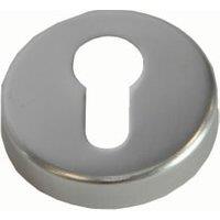 4FireDoors Euro Profile Escutcheon - Stainless Steel - Pack of 2