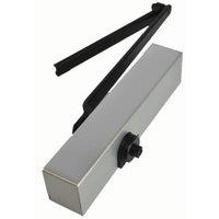 4FireDoors Silver Overhead Door Closer - Size 2-4