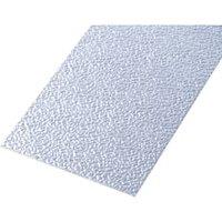 Rothley Roughcast Effect Uncoated Aluminium Metal Sheet - 120 mm x 1000 mm x 0.80 mm