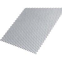 Rothley Perforated Steel Stretched Metal Sheet - 300 mm x 1000 mm x 2.20 mm