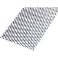 Rothley Perforated Steel Stretched Metal Sheet - 600 mm x 1000 mm x 2.80 mm