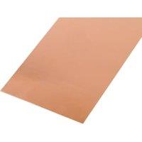 Rothley Solid Copper Metal Sheet - 250 mm x 500 mm x 0.50 mm